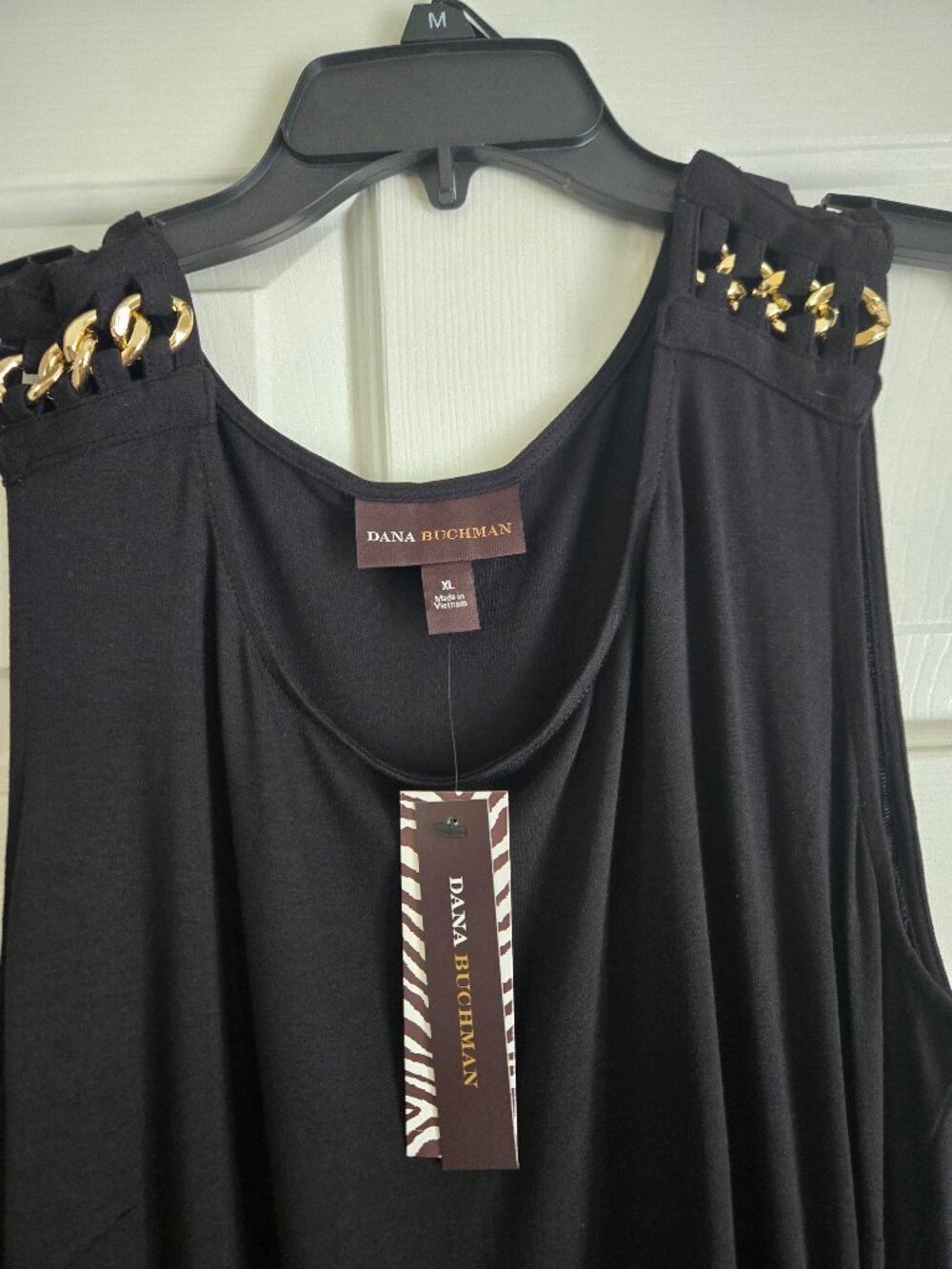 NWT Dana Buchman Black Dress - Size XL